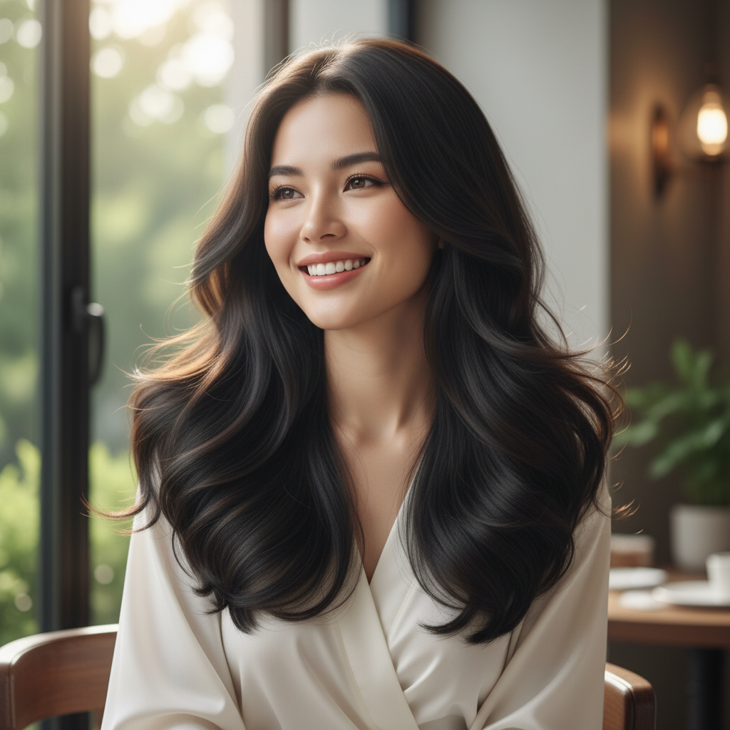 Tóc khoẻ, dày, tự tin hơn