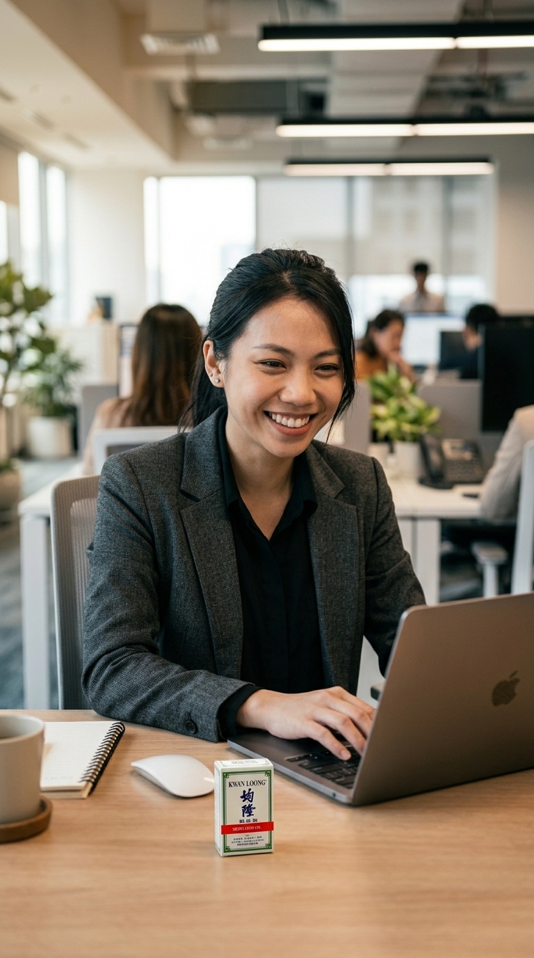 Tươi tỉnh sau khi dùng Kwan Loong