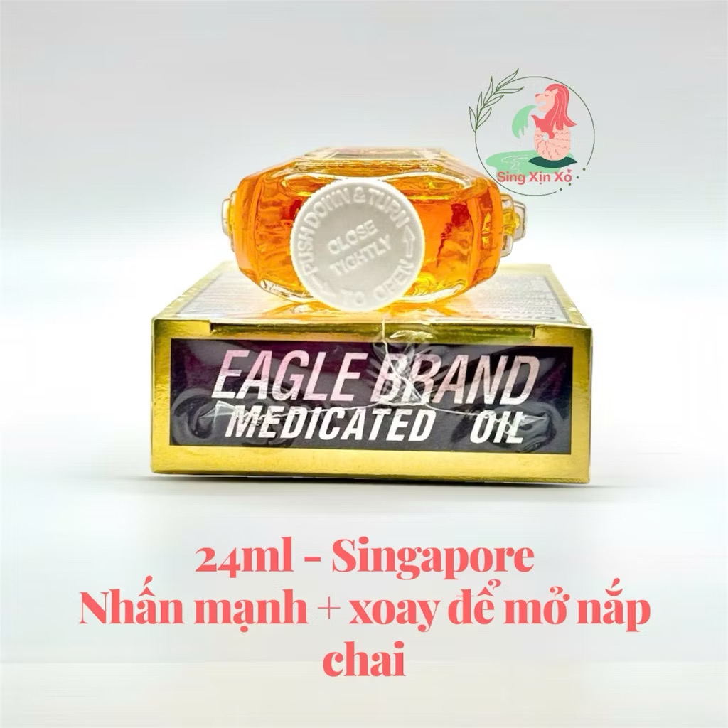 Dầu Gió Con Ó Vàng 5